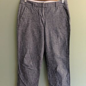 J. Crew city cropped pants in denim